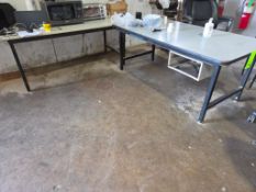 Lot (2) Shop Break Area Tables