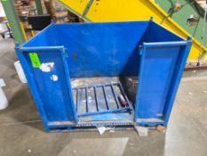 Kimura Steel Scrap Hopper, 46 x 65 x 48"H