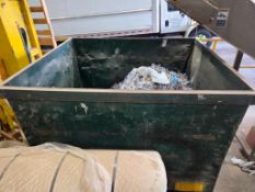 Steel Scrap Hopper, 58 x 67 x 50"H