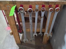 Lot Combination Wrenches & Pipe Wrench (7pcs.)