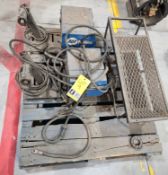 2 Miller 22A 24V Wire Feeders S# LA098335 & S#LE315503; Radiant Heater