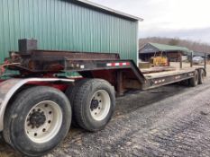 Tandem Axel Lowboy Semi Trailer