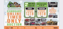 February Online Timed Only Auction