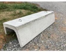 New 8' Concrete J style Feed Bunk.