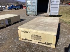 SDLANCH Galvanized Metal Livestock Shed.