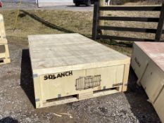 SDLANCH Galvanized Metal Livestock Shed.