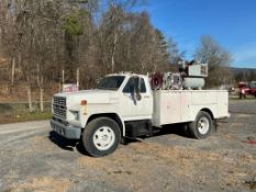 1987 Ford F600 Truck, VIN # 1fdnt64p4hva15005