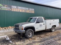 1995 Chevrolet K3500 Utility Truck, VIN # 1gbhk34nxse178724