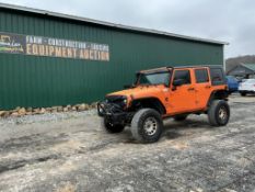 2012 Jeep Wrangler Multipurpose Vehicle (MPV), VIN # 1C4BJWDG1CL161489