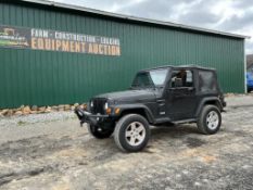 2000 Jeep Wrangler Multipurpose Vehicle (MPV), VIN # 1J4FA49S4YP724077