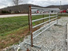 Free Standing Galvanized Fence Panel
