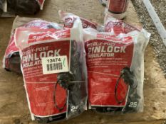 SpeedRite Y-Post Pinlock Insulators
