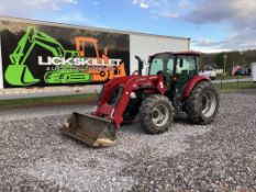 Case 120C Tractor with Bucket