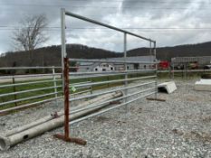 Free Standing Galvanized Fence Panel