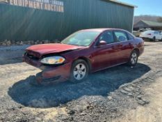 2009 Chevrolet Impala Passenger Car, VIN # 2G1WT57K091258910