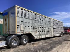 2007 Merritt Equipment Livestock Trailer, VIN # 1MT2N532X7H016617