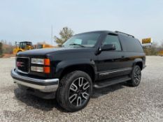 1997 GMC Yukon Multipurpose Vehicle (MPV), VIN # 3GKEK18RXVG517676