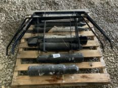 Pallet of Misc. Ram Bits, Gas Tanks, Frames