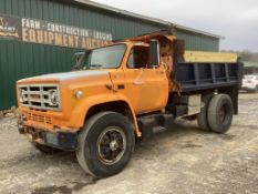 1988 GMC C7000 Single Axle Dump Truck, VIN # 1GDM7D1GXJV534994