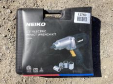 Neiko Electric Impact Wrench Kit