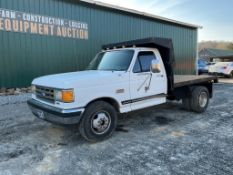 1986 Ford F Super Duty Single Axle Dump Truck, VIN # 2FDKF37LXGCA01082