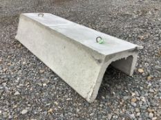 New 8' Concrete J style Feed Bunk.