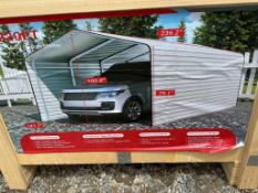 Compact Metal Carport Shelter