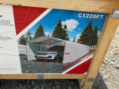 Compact Metal Carport Shelter