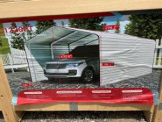 Compact Metal Carport Shelter