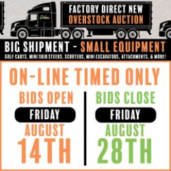 Factory Direct New Overstock Auction