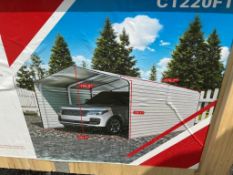 Compact Metal Carport Shelter