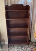 Antique 5 Shelf Bookcase