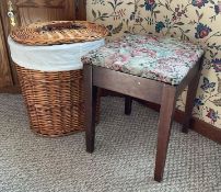 Wicker Basket with Lid