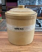 Vintage Bread Crock