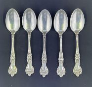 Sterling Silver Teaspoons, A Patent
