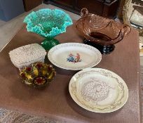 Assorted Decorative Glassware