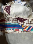 Large Lot of Assorted Table linens and napkins