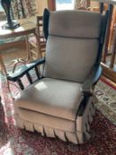 Antique Murphy Rocker Recliner