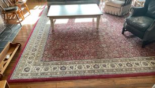 Estate Size Wool Machined Oriental Style Rug