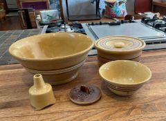Group of 4 Assorted Bowls and Crocks