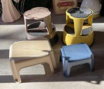 Group of 4 Step Stools