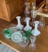 Group of Assorted Candle Holders