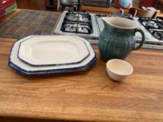 3 Ceramic Platters