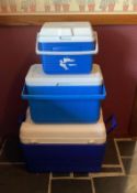 Group of 3 Coolers