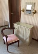 Custom Made Dressing Table with Corner Chair
