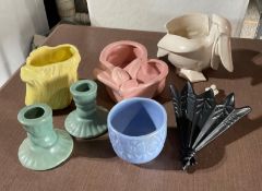 7 Pieces McCoy Pottery