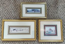 3 P. Buckley Moss Miniature Prints