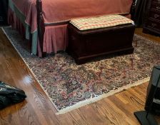 Kharastan Wool Rug Floral Kirman Design