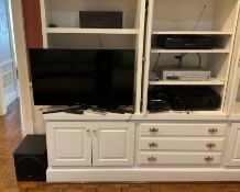 Samsung Flat Screen TV with Pioneer Surround Sound System