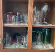 Cabinet Lots of Glasses and Mugs